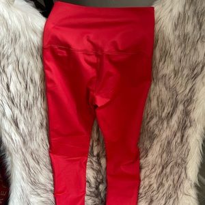 Aerie red leggings